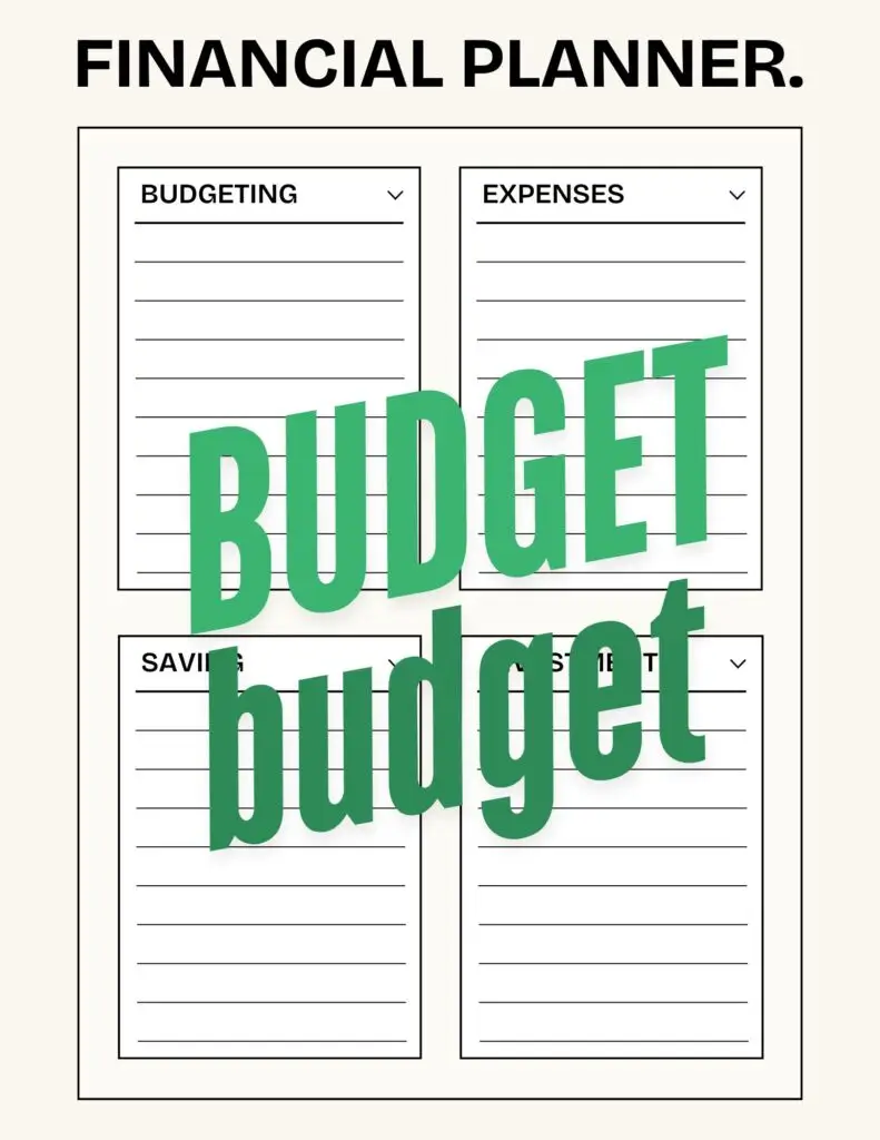 budget budget find the money