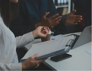 discussing project management fund management